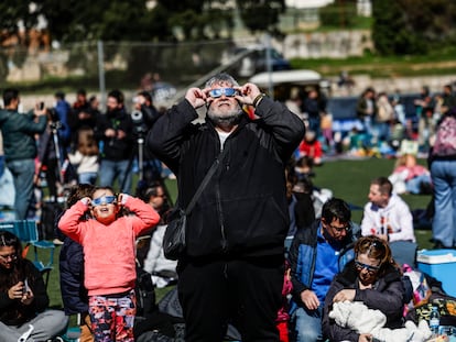 El eclipse solar en España, en imágenes