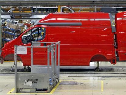 Factoría de Nissan en la Zona Franca de Barcelona.