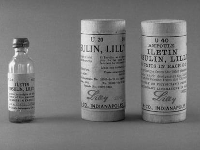 El desarrollo de un m&eacute;todo de producci&oacute;n industrial de insulina en 1923 revolucion&oacute; el tratamiento de la diabetes.