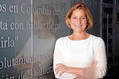 María Victoria Llorente, directora ejecutiva de la Fundación Ideas para la Paz.
