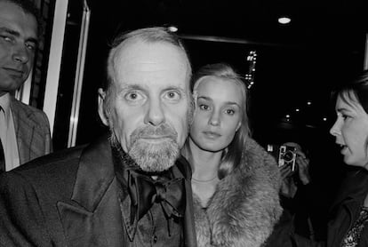 Jessica Lange con Bob Fosse en la década de los sesenta.