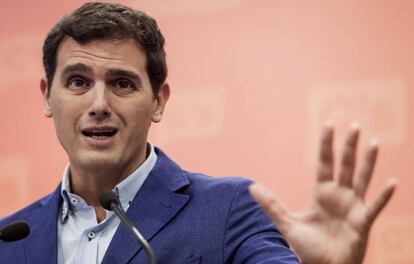 Albert Rivera, en una imagen de archivo. 