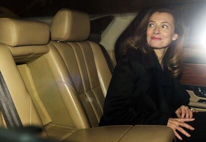 Valérie Trierweiler, en pasado enero en un viaje a India.
