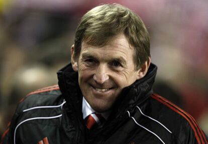 Dalglish, en un partido del Liverpool esta temporada.