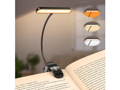 Luz de lectura LED recargable y 360?. SOLO 15,59€