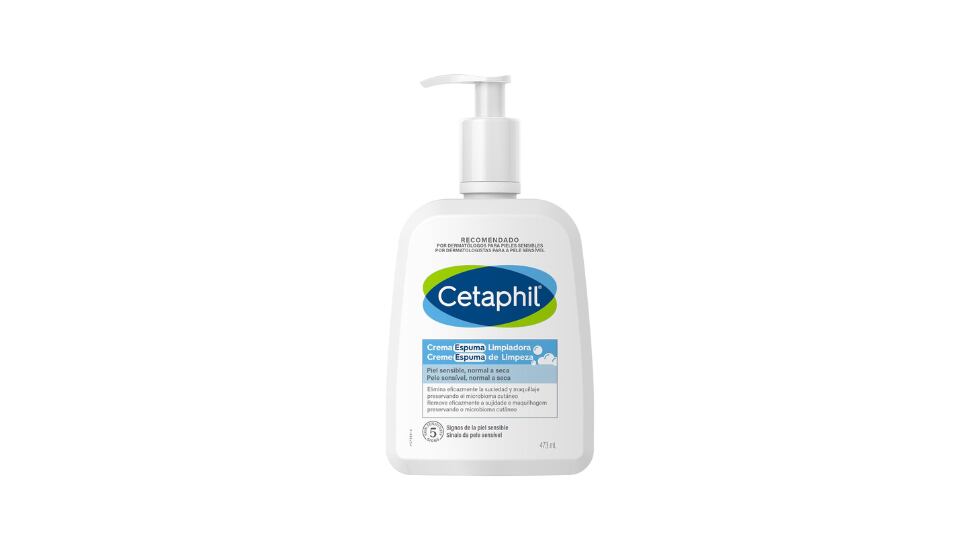 Crema Espuma Limpiadora Facial de Cetaphil.