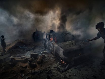 Conflicto (Libia, 2016).