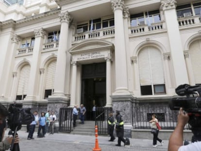 O Banco Central da Argentina na sexta-feira passa/passada.