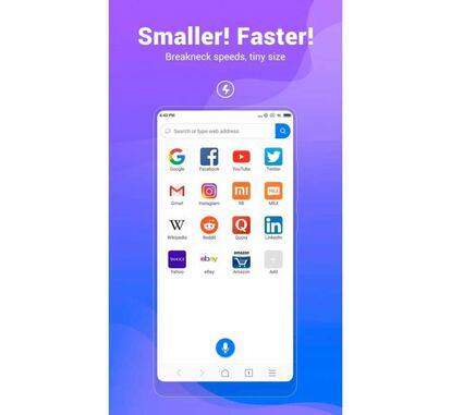 Xiaomi promete más velocidad y menos consumo de memoria con su navegador Mint