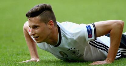 Draxler, durante el partido ante Eslovaquia.