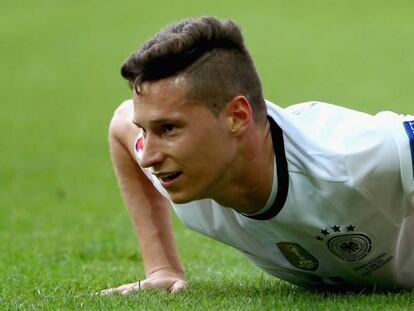 Draxler, durante el partido ante Eslovaquia.