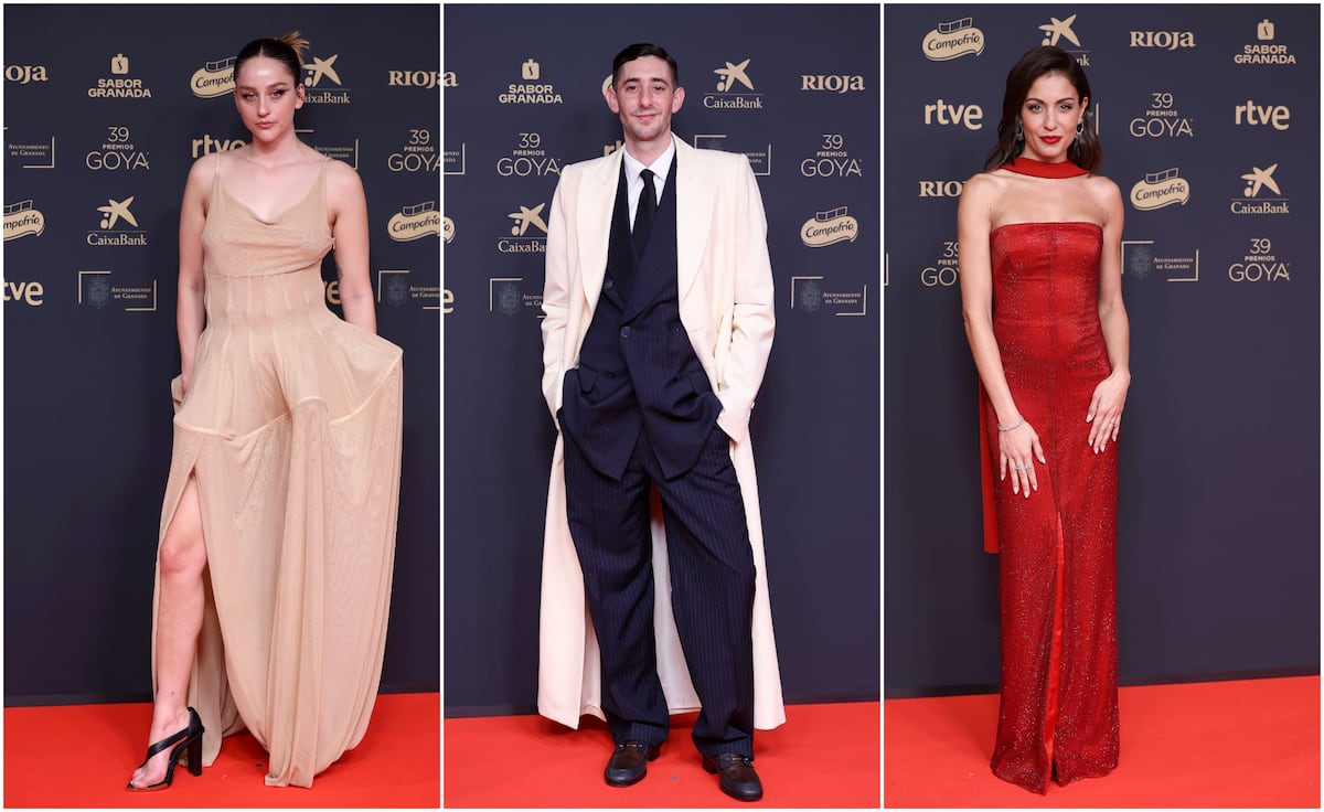 Goleada de la moda española en la alfombra roja de los Premios