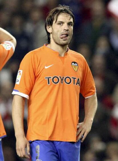 Fernando Morientes, delantero del Valencia