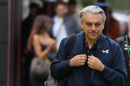 Luca de Meo, en el Circuito de Cataluña, en junio de 2024.