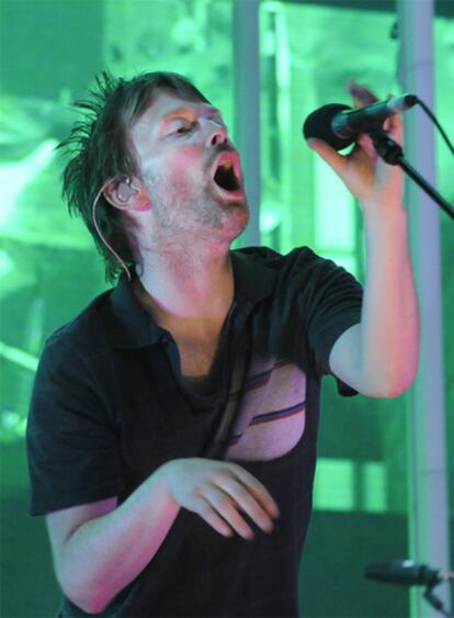 Tom Yorke, en Barcelona en junio.