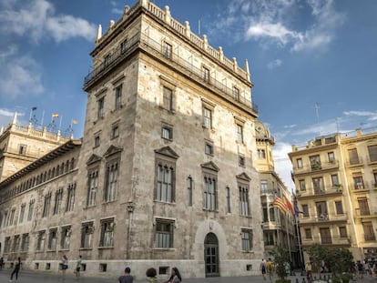 Palau de la Generalitat valenciana.