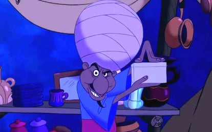 O vendedor de Aladdin