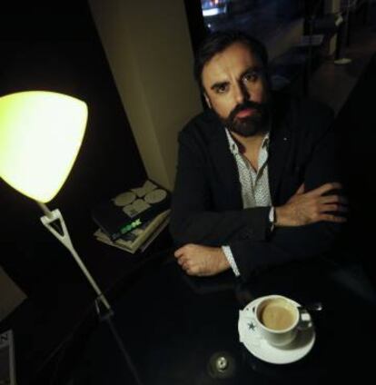 Leonardo Cano, en el madrileño Hotel de las letras.