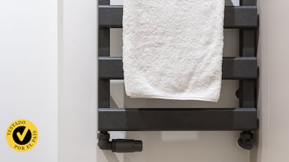 Artículo de EL PAÍS Escaparate sobre los mejores toalleros eléctricos.