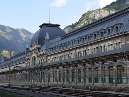 Estaci&oacute;n de Canfranc (Huesca). 