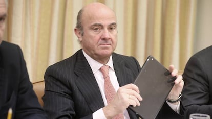 Luis de Guindos, ministro de Econom&iacute;a