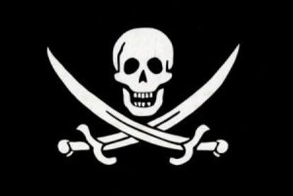 La bandera pirata.