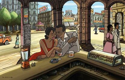 Una imagen del filme de animación 'Chico y Rita'.