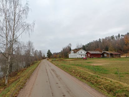 Una imagen de Google Maps de la localidad de Osebol, Suecia.