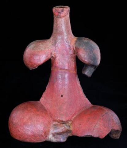 Ídolo de Tara, pieza emblemática del arte aborigen canario.