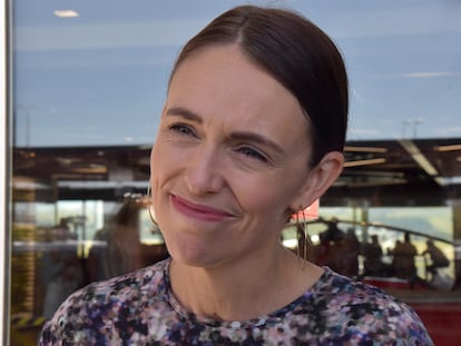 Jacinda Ardern speaks to media a day after announcing her resignation as New Zealand Prime Minister, Hawke's Bay Airport in Napier, Friday, January 20, 2023. (AAP Image/Ben McLay) NO ARCHIVING
AAPIMAGE / DPA
19/01/2023 ONLY FOR USE IN SPAIN