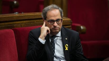 El presidente de la Generalitat, Quim Torra.