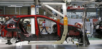 Planta de producci&oacute;n de Seat en Martorell.