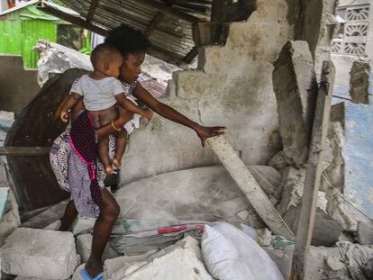 El terremoto que deja cientos de muertos en Haití, en imágenes
