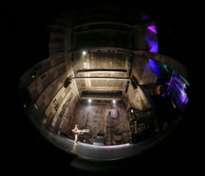 Interior de una de las salas del club berlinés Berghain.