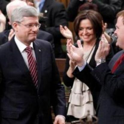 El primer ministro canadiense, Stephen Harper