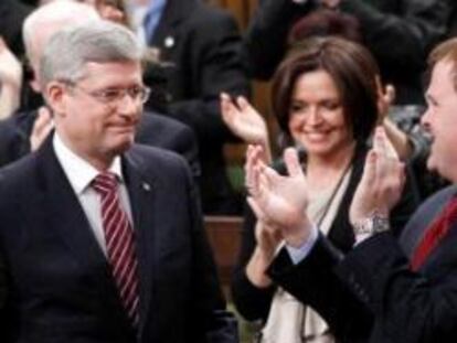 El primer ministro canadiense, Stephen Harper