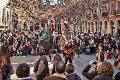 La Fira del Gall de Vilafranca del Penedès.