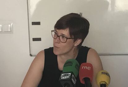 &Agrave;gueda Mic&oacute;, coportavoz de Comprom&iacute;s y coordinadora nacional del Bloc.