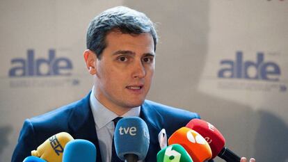 El líder de Ciutadans, Albert Rivera.