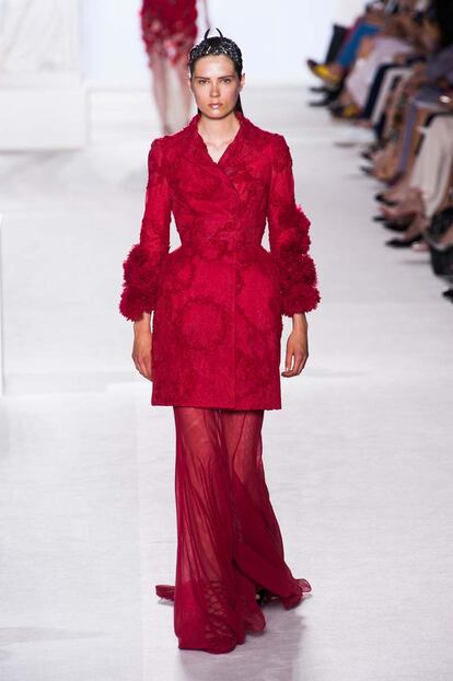 El delicado jardin de Giambattista Valli