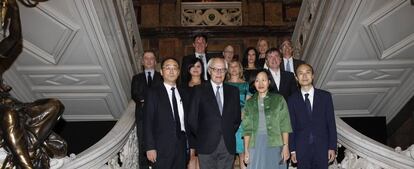 Los galardonados por los Premios de Periodismo Iberoamericano y Asi&aacute;tico del IE Business School.