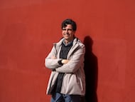 Juan Gascón, candidato a la presidencia de la Junta de Castilla y León por la coalición que reúne a IU, Movimiento Sumar y Verdes Equo.