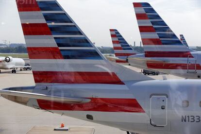 Aviones de American Airlines.