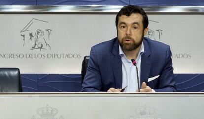 El secretari general de Ciutadans, Miguel Gutiérrez.
