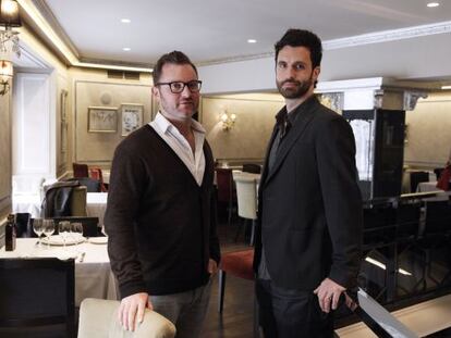 Christopher Fuchs y Stewart Masters, dos de los fundadores de Club Kviar.