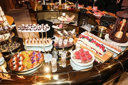 Varios postres que podrán degustarse en el Baile del Gobernador, el 10 de marzo de 2026 en Los Ángeles.