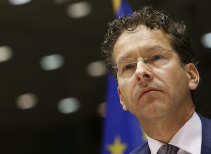 El presidente del Eurogrupo, Jeroen Dijsselbloem