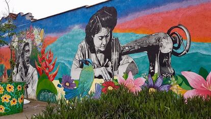 El arte urbano y los grafitis son una de la señas de identidad de Colombia, con algunos de los mejores ejemplos en las calles de Medellín y Bogotá. En la foto, un espectacular grafiti en Medellín.