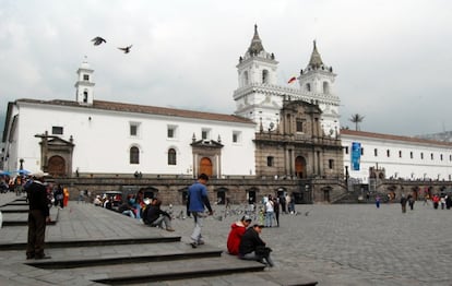 La imponente iglesia de San Francisco.