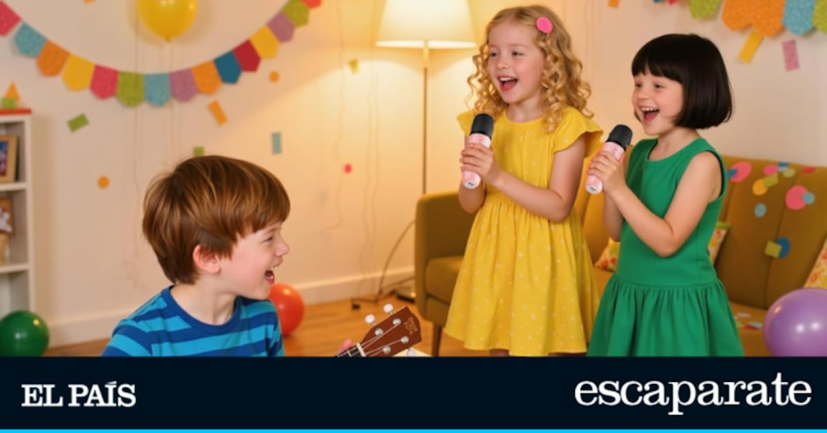 Esta mini máquina de karaoke es el regalo perfecto si no sabes qué comprar a los niños por Navidad